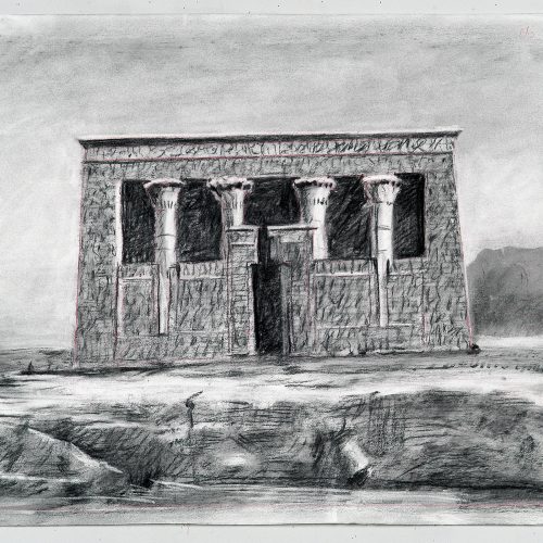 Drawing for The Magic Flute (Small Temple III)